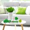 St Patricks Day Decorations, St Patricks Day Decor - Wooden Book Stack & Green Truck & 3 Shamrock Decor for Table, Tiered Tray, Office Desk, Mantel, Saint Patricks Day Decorations for Home
